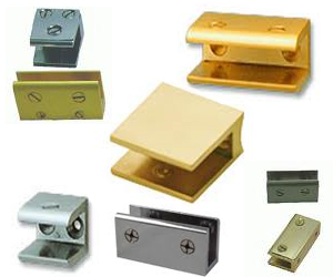 Square Glass Pivot/Folding Square Bracket